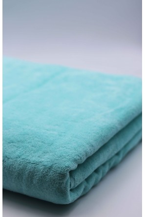 Toalla piscina 80 x 200 cm 580g/m2 verde turquesa