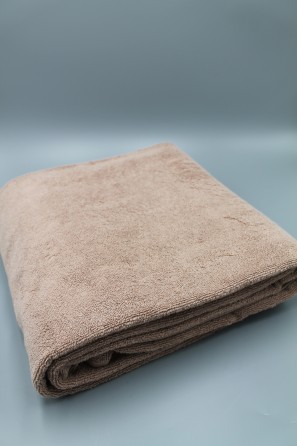 Toalla baño 105 x 200 cm color marrón 479